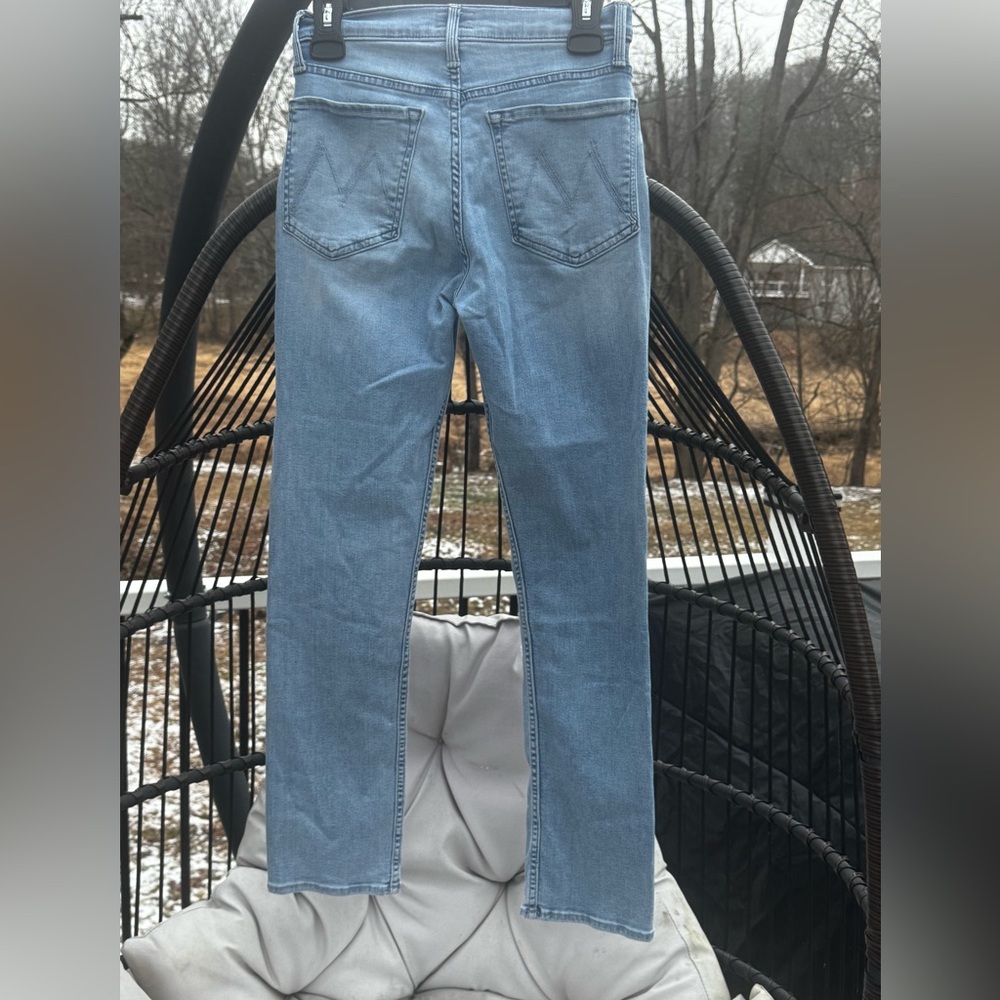 MOTHER LIL’ THE TOMCAT SKIMP JEANS ALL OVER THE MAP SIZE 26 - Picture 12 of 16
